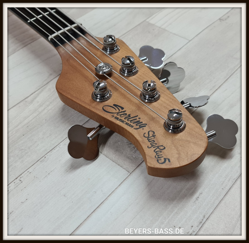 Sterling by Music Man StingRay Ray35 HH, Charcoal Frost
